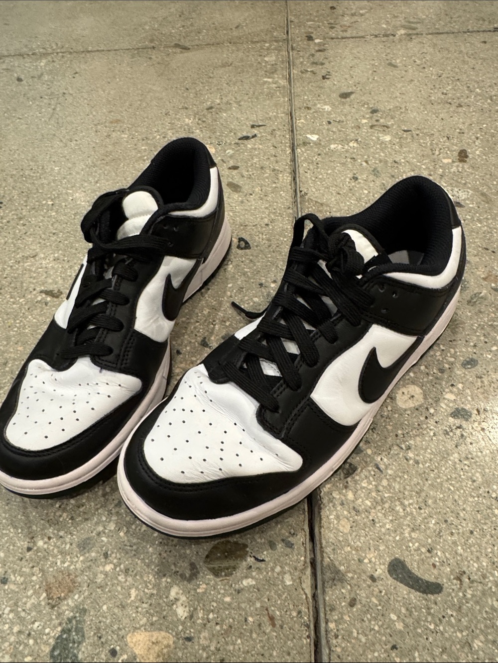 Nike Dunks Pandas Women’s Black/White Low-Top Sneakers